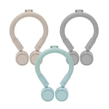 日本代購 2024新款 iFan Cool Neck 複合式 涼感頸圈 頸掛風扇 IF-CN24 PCM冰涼圈 頸掛扇