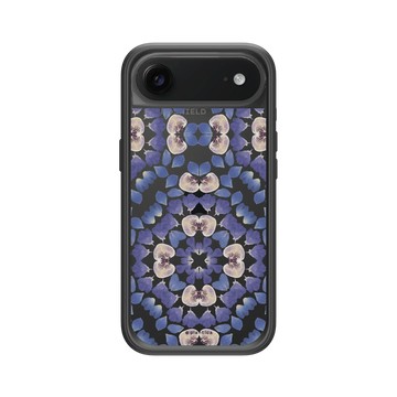 iPhone Air Mod NX -邊框背蓋組合 (相機按鈕) 黑 - Plantica - 阿拉伯蔓紋 – 優雅