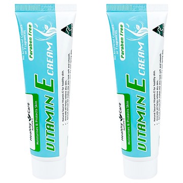 Healthy Care 維他命E潤膚霜 50g 滋潤肌膚 不含防腐劑  2件