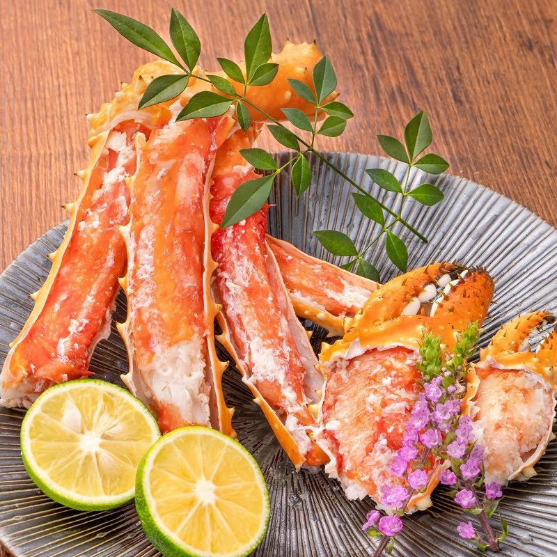 ゴールデンキングクラブ タラバガニにも負けない旨味 イバラガニ 5Lサイズ 冷凍総重量 1kg前後 ×1肩 正規品 ボイル冷凍 足 肩セクション かに カニ 蟹