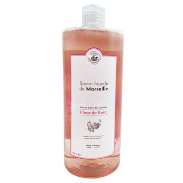 馬賽皂之家 古法液體馬賽皂 野性玫瑰  1L  1瓶