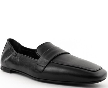 SERGIO MORETTI BLACK CASUAL CLOSED MOCASINS 黑色女款鞋子