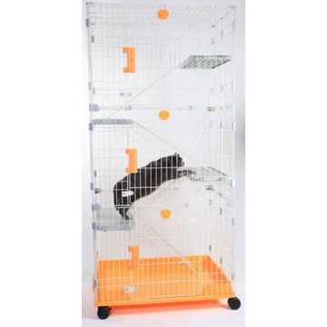 王品-3尺五層超級豪華貓籠 L91*W61*H195cm (23-JC195Y)