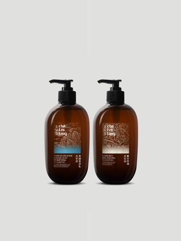 【清爽控油髮品組】肖楠葉洗髮露500mL＋紫草洗髮露500mL