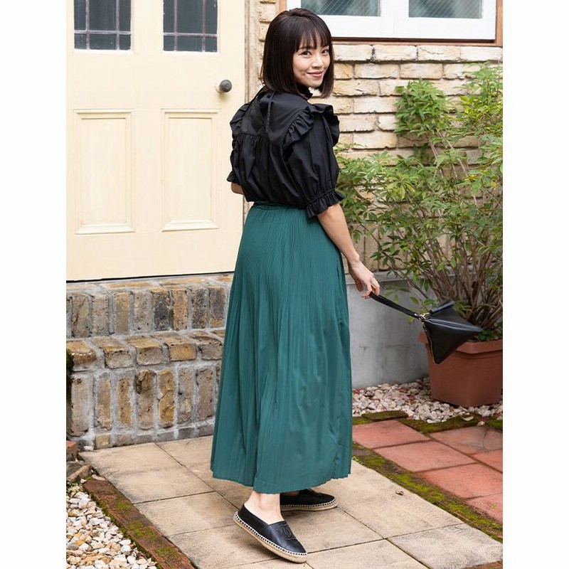 マタニティ 服 スカート 春 夏 秋 冬 プリーツ ロング スカート ポケット 産前 産後 ウエスト 調整 ゴム 無地 裏地 オシャレ 妊娠 服 柄  通販 LINEポイント最大0.5%GET LINEショッピング