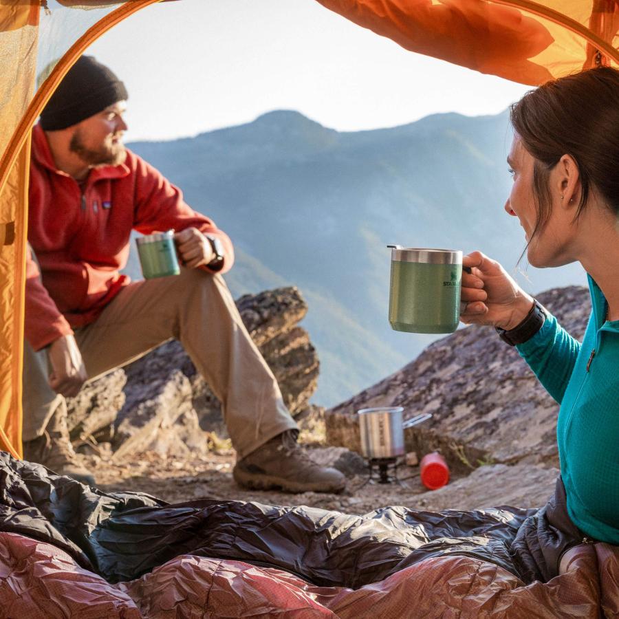 Stanley Classic Legendary Vacuum Insulated Tumbler-Stainless Steel Camp Mug, Count Hammertone Green