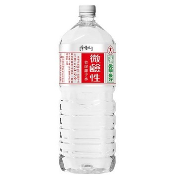 [家速配]多喝水微鹼性竹炭離子水Pet2000ml