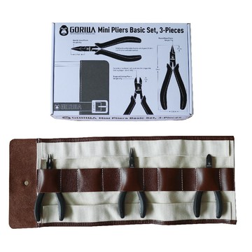 GORILLA 經典工藝鉗組三入組(工藝斜口鉗、尖嘴鉗、圓嘴鉗)