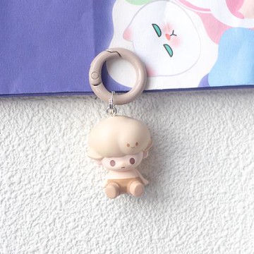 泡泡瑪特正版mini鑰匙手機掛件