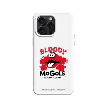 iPhone 15 Pro Max SolidX 白 - TAKUMA FUJISAKI 藤崎琢磨 - BLOODY