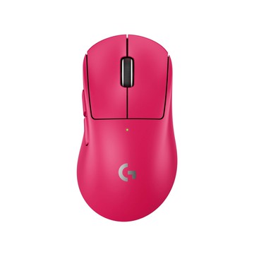 【 Logitech 羅技 】PRO X SUPERLIGHT 2 DEX 桃紅色 無線 輕量 電競 滑鼠