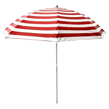 Vinson mASSIF 條紋遮陽傘  2.05m  紅色