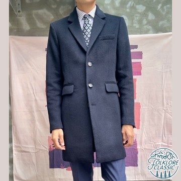 Folklore Classic Chester Coat 羊毛呢切斯特單排扣大衣 長版風衣 雙色 英倫經典 全訂製