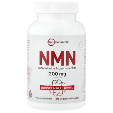 Micro Ingredients, NMN，120 粒素食膠囊（每粒膠囊 100 毫克）
