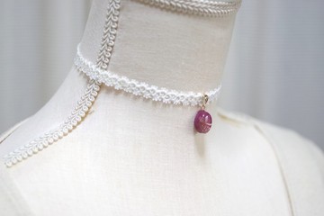 樹脂藝術 方形吊墜・夜色深處