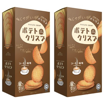 Win2 日本版 馬鈴薯脆餅 咖啡味  160g  2盒