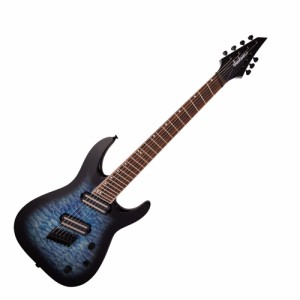 Jackson X Series Soloist Arch Top SLATX7Q MS Transparent Blue Burst 7弦エレキギター