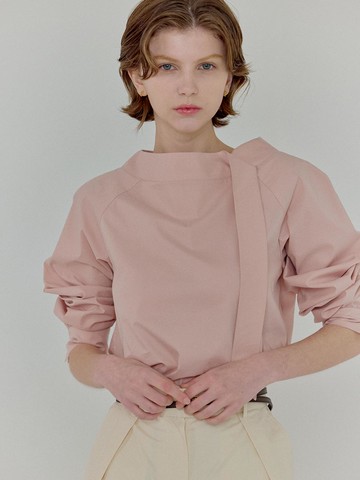 Side Tie Blouse - 4Color