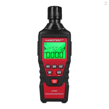 Habotest HT621 便攜式一氧化碳檢測器 CO 檢測器,帶聲音和視覺警報器 0-5000PPM CO 警報背光