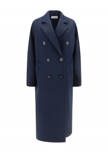 Max Mara - Madame Coat - Womens - Blue