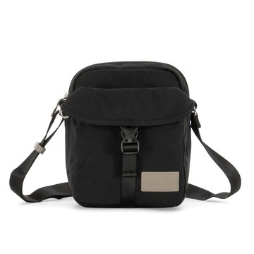 斜背包 星海多隔層防潑水斜背包-黑色-7012-1