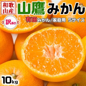 山鷹みかん 10kg 訳あり Sサイズ(有田みかん) 家庭用・傷ありお歳暮・お正月・クリスマスギフト