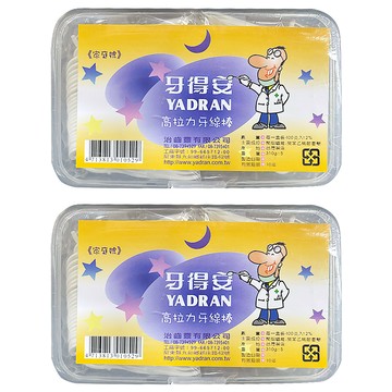 牙得安 高拉力牙線棒  400支  2盒