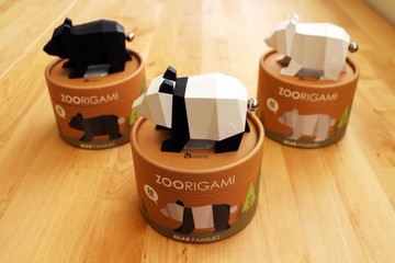 摺紙風格動物園 熊家族 / 北極熊