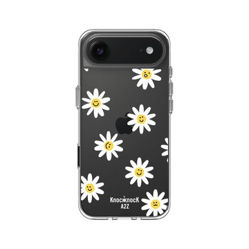 iPhone Air Clear Case（相機按鈕） 透明 - Knock Knock A2Z - 哈囉小小雛菊