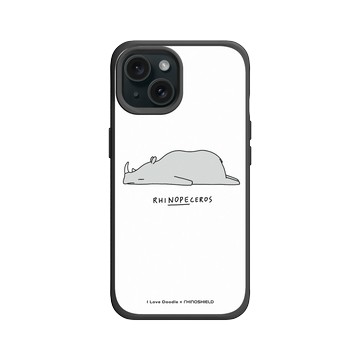 iPhone 15 SolidX 黑 - ilovedoodle (Lim Heng Swee) - Rhinopeceros 犀牛