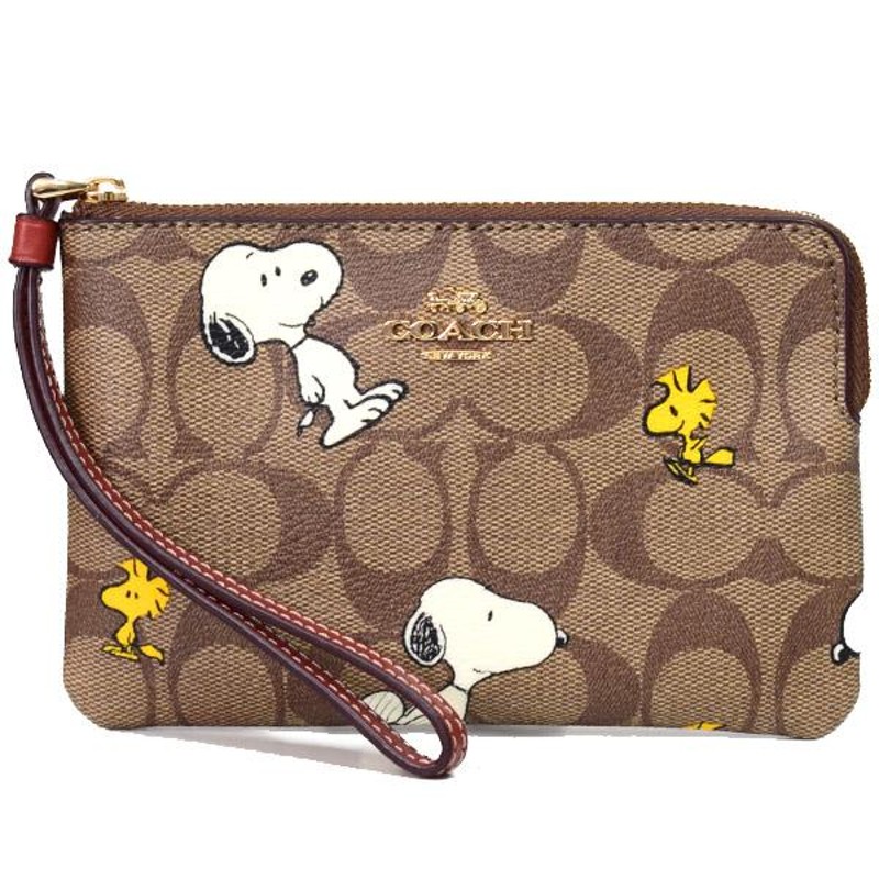 話題の人気 【限定希少新品】COACH SNOOPY × COACH SNOOPY 219-3- 未