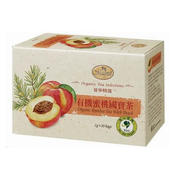 曼寧-有機蜜桃國寶茶2g*20