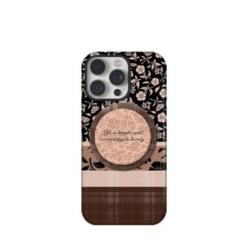 復古花紋磁吸二合一適用iPhone17Air/16e/15promax/14plus/13/12手機殼支架蘋果保護套