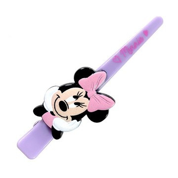 【震撼精品百貨】Micky Mouse_米奇/米妮 ~迪士尼DISNEY 米妮造型鴨嘴夾(紫托臉款)*28269