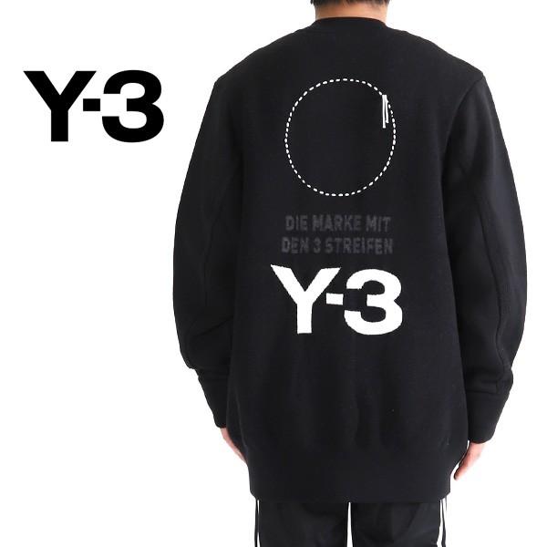 Y-3 ワイスリー オーバーサイズ ニットブルゾン DP0497 セーター Yohji ...