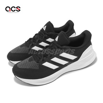 adidas 慢跑鞋 Ultrarun 5 男鞋 黑 白 緩衝 多功能 休閒 運動鞋 愛迪達 IE8794