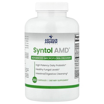 Arthur Andrew Medical, Syntol AMD，提供高級微生物菌群，500 毫克，360 粒膠囊