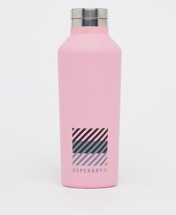 Superdry Men's Men's Sport Training Steel Bottle Pink / Pale Pink - Size: 1SIZE