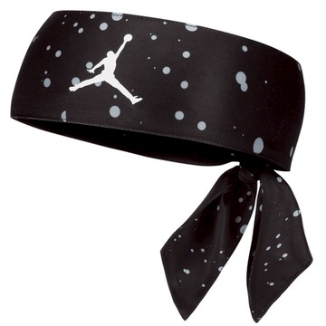 NIKE耐吉JORDAN喬丹Dri-FIT Jumpman綁帶式頭帶運動止汗帶髮帶透氣頭巾慢跑網球棒球籃球羽球瑜珈健身重訓單車(J1007578026OS) 天秤座生日禮物 運動穿搭 健身人禮物