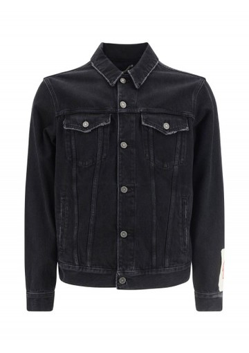 Golden Goose - Golden Denim Jacket - Mens - Black