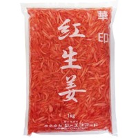  華印 紅生姜千切り(うす色) 1KG 常温 5セット