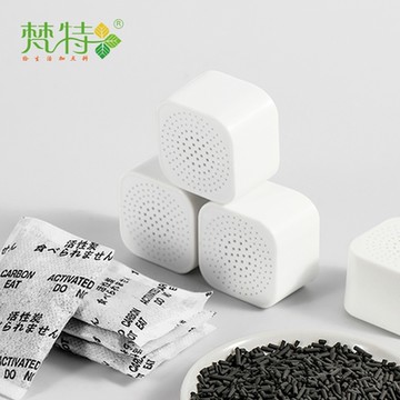 梵特 活性炭冰箱消臭劑/除臭盒-3入