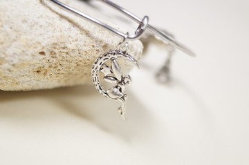 Elf on the moon 手環 月亮上的精靈 Bangle 手鏈 不鏽鋼手鍊客製