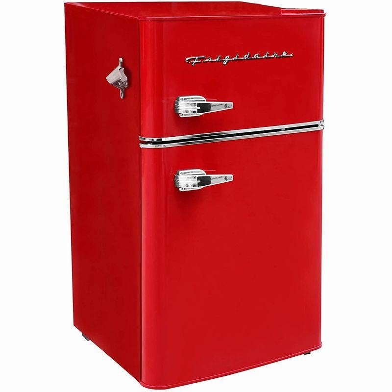 冷蔵庫 冷凍庫 ミニ 90L フリッジデール 2ドア レトロ Frigidaire