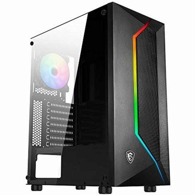 Msi Mag Vampiric 100r ミドルタワーpcケース 強化ガラス Cs8121 通販 Lineポイント最大0 5 Get Lineショッピング