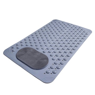 小麥購物 家用浴室防滑地墊  69 x 36cm  1個  深灰色