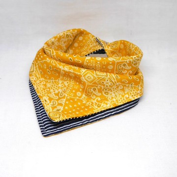 日本手工製作的6層紗布嬰兒圍兜