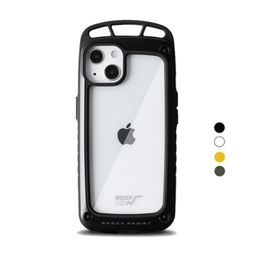 日本ROOT CO. iPhone 13 透明背板上掛勾防摔手機殼