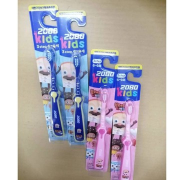 樣品出清！！2080kids天才麵包理髮師 兒童牙刷 / 兒童牙膏80g（6-9歲兒童適用）