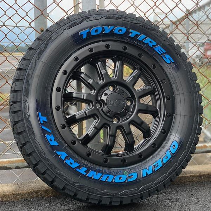 かわさん　OPEN COUNTRY ホイールセット 145/80R12 OPEN COUNTRY オープンカントリー RT 145/80R12 LT MLJ
